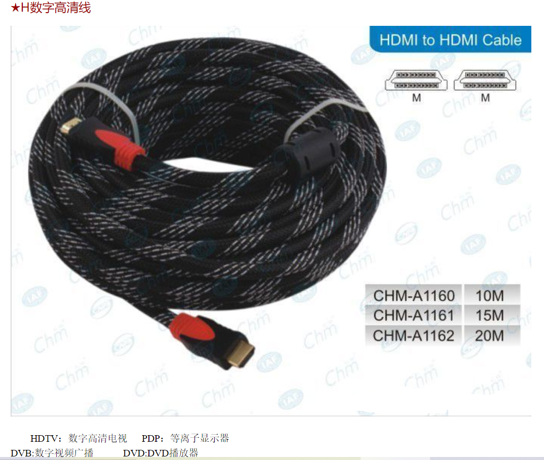 HDMI cable