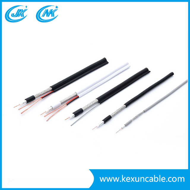 Factory Rg59 with Power Cable (Rg59+2C) Coaxial Cable Camera Cable for Surveillance Monitoring