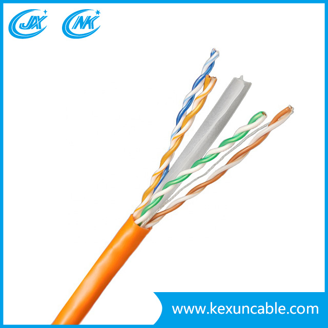 FTP UTP Indoor Cable CAT6 LAN Cable Networking Cable with Copper Conductor