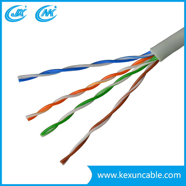 Indoor Outdoor Cat5e FTP UTP Copper Conductor LAN Cable/Network Cable 24AWG