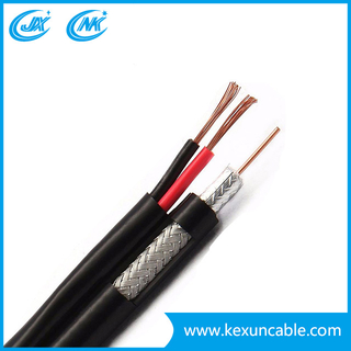 Rg59 Coaxial Cable Surveillance Security Cable with Copper or CCS Conductor