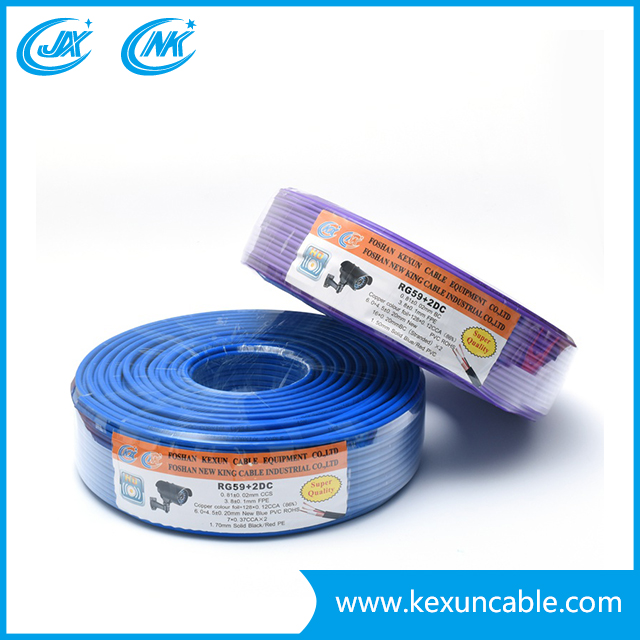 Nice Price Siamese Coaxial Cable Rg59 with Power Cable (Rg59+2DC)