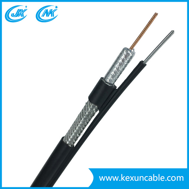 Quad-Shield Rg11 Rg59 RG6 Coaxial Cable with Copper or CCS Conductor