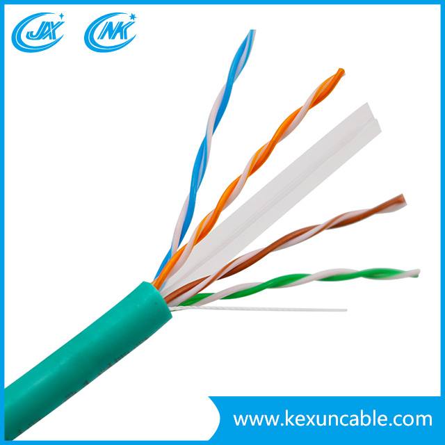 China Factory 0.45mm 0.5mm Bc CCA CAT6 LAN Cable Network Cable
