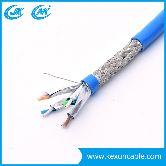 OEM Factory Cat5e FTP SFTP Network Cable Power Communication Cable with Grey Color